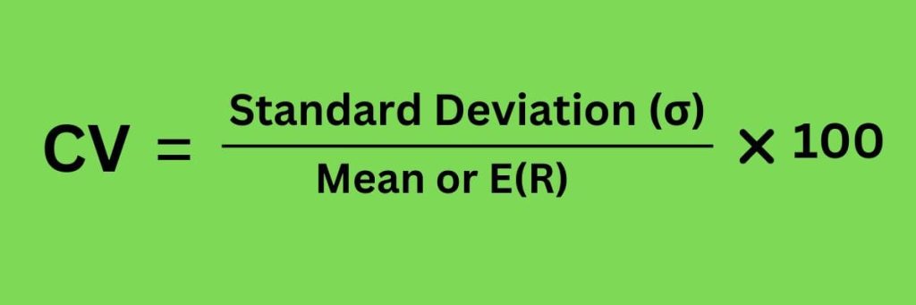 Coefficient of Variation Formula