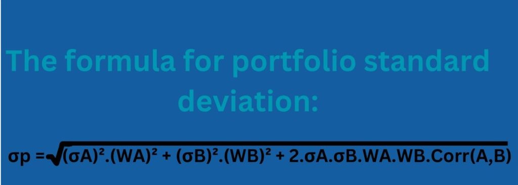 Portfolio Standard Deviation Formula